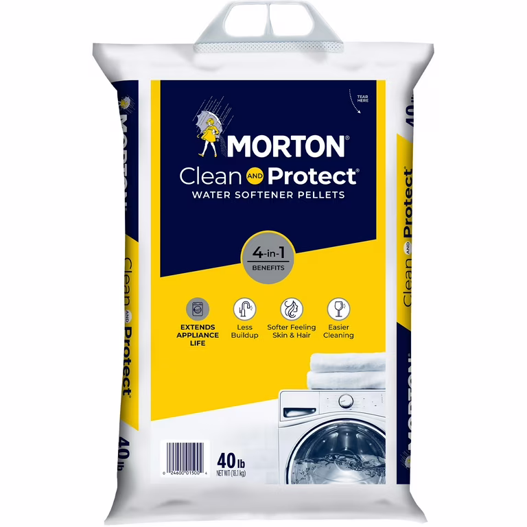 Water-softener salt pellets